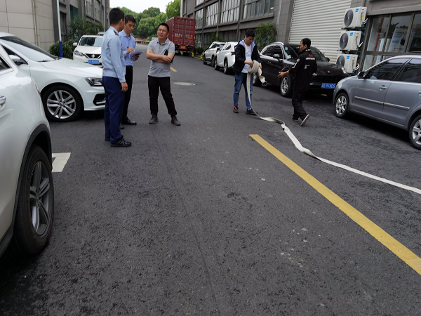 測(cè)試消防管道