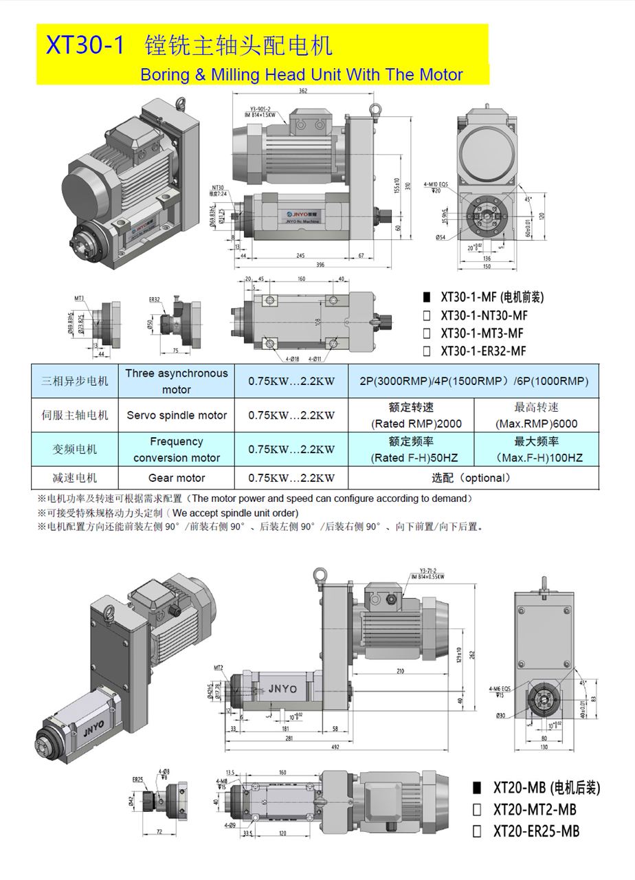 動(dòng)力頭/鏜銑動(dòng)力頭/NT30-1鏜銑動(dòng)力頭 電機(jī)前置_中國機(jī)床商務(wù)網(wǎng)